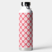 ROSA MIT WEISSEN GÄNSEBLÜMCHEN TRINKFLASCHE (links)