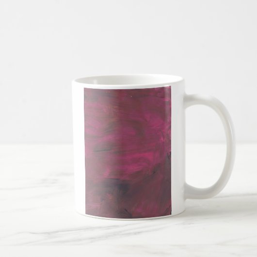 Rosa mitten in Nirgendwo-Tasse Kaffeetasse (Rechts)