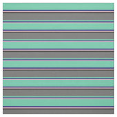 Rosa, Mitternachtsblau, Aquamarine, Dim Grau und S Stoff (Muster)
