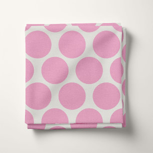 Rosa Mod Dots Stoff