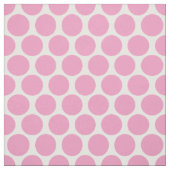 Rosa Mod Dots Stoff (Muster)