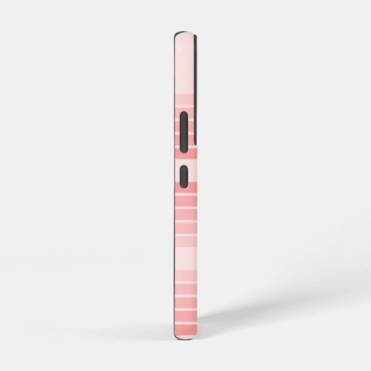 Rosa Mod Retro Strickter Muster Individuelle Name Samsung Galaxy Hülle (Rechte Seite)