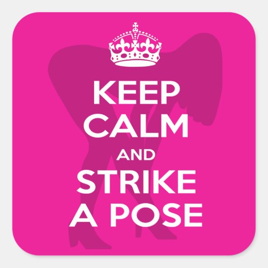 Rosa Modellierung, Modell, Sticker Behalten (Vorderseite)