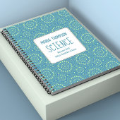 Rosa Modern Aquamarin Personalisiert Notizblock