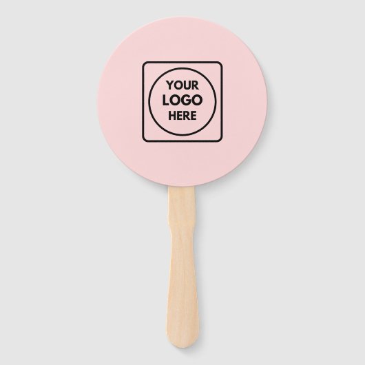 Rosa Modern Logo | Sonderwerbung Fächer (Vorderseite)