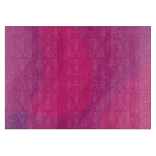Rosa, moderne, coole, trendige, urbane Wide-Illust Schneidebrett