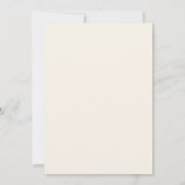 Rosa moderne elegante Hochzeit Einladung (Rückseite)