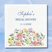 Rosa Moderne, helle Rose Brautparty Serviette