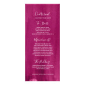 Rosa, moderne Kunst, süße 16 Menü Rack Pack (Hinten)