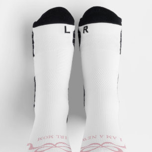 Rosa moderne Schleifen Retro neue Mutter Baby Mädc Socken