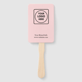 Rosa Moderne | Werbeaktion für kundenspezifische F Fächer