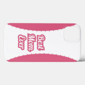 Rosa Modernes iPhone-Case „Beste Mutter überhaupt“ Case-Mate iPhone Hülle (Rückseite (Horizontal))