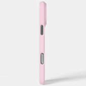rosa Modernes Minimalistisches Anfangsmonogramm Case-Mate iPhone Hülle (Rückseite / Rechts)