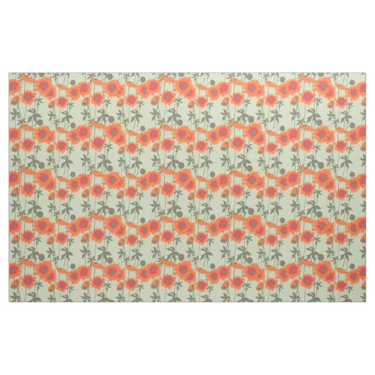 Rosa-Mohnblume Stoff (Fat Quarter (45,7 x 55,9 cm))