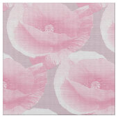 rosa Mohnblumen Stoff (Nahaufnahme)