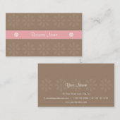 ROSA MOKKA CRE8TIVE ENTWURFS-04 VISITENKARTE (Vorne/Hinten)