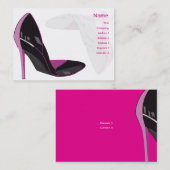 Rosa - mollig visitenkarte (Vorne/Hinten)
