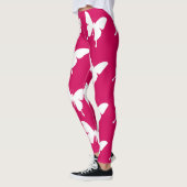 Rosa Monarchfalter Leggings (Links)