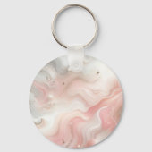 Rosa Monarchschmetterling mit Sprichwort Schlüsselanhänger (Rückseite)