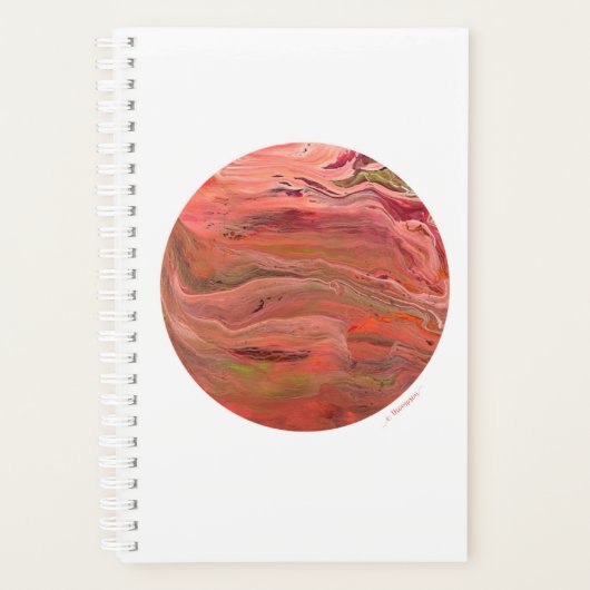 Rosa Mond Planer (Vorderseite)