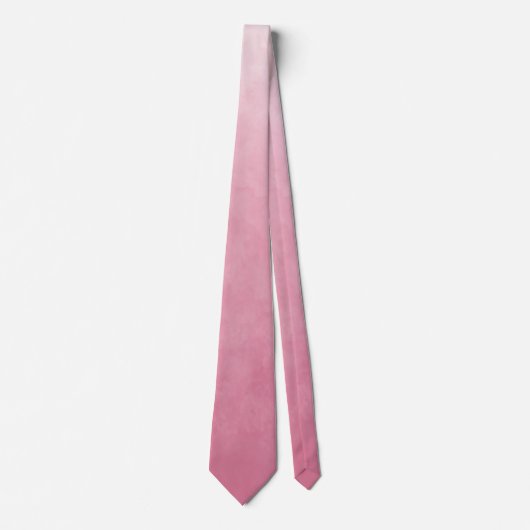 Rosa monochromatisches Ombre Wedding Neck Tie Krawatte (Vorderseite)