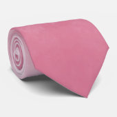 Rosa monochromatisches Ombre Wedding Neck Tie Krawatte (Gerollt)