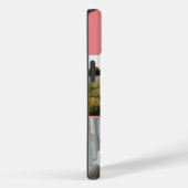 Rosa Monogramm 3-Foto-Collage Case-Mate iPhone Hülle (Rückseite / Rechts)