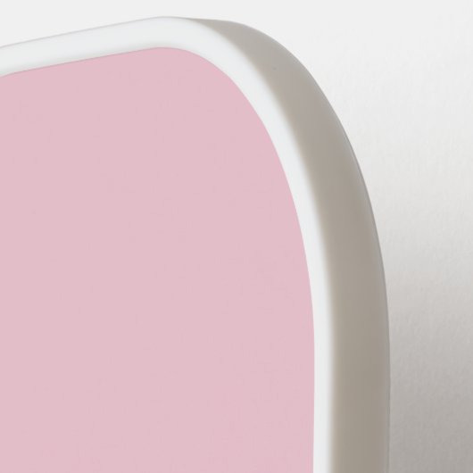 rosa Monogramm Blume Buchstabe C Pickleball Schläger (Linke Seite)