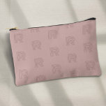 Rosa Monogramm, Gold für moderne Frauen Zubehörtasche<br><div class="desc">Die Einführung des Pink Monogram Simple Modern Women's Golf Accessory Pouch, eines vielseitigen Begleiters für die moderne Frau unterwegs. Dieses elegante, rosafarbene Boutique-Hotel besticht durch sein elegantes Design und verbindet Schlichtheit mit moderner Eleganz. Das kompakte und geräumige Interieur des Hauses ist perfekt für Golfliebhaber oder als schicke Reisetasche geeignet und...</div>