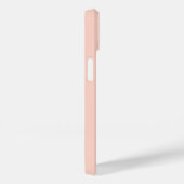 Rosa Monogramm-Individuelle Name Case-Mate iPhone Hülle (Rückseite / Rechts)