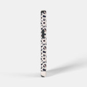 Rosa-Monogramm iPhone Hülle (Rechte Seite)