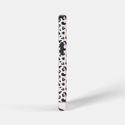 Rosa-Monogramm iPhone Hülle (Rechte Seite)