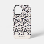 Rosa-Monogramm iPhone Hülle (Rückseite)