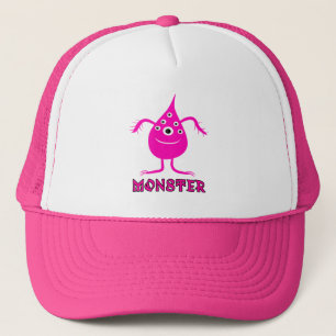 rosa Monster Truckerkappe