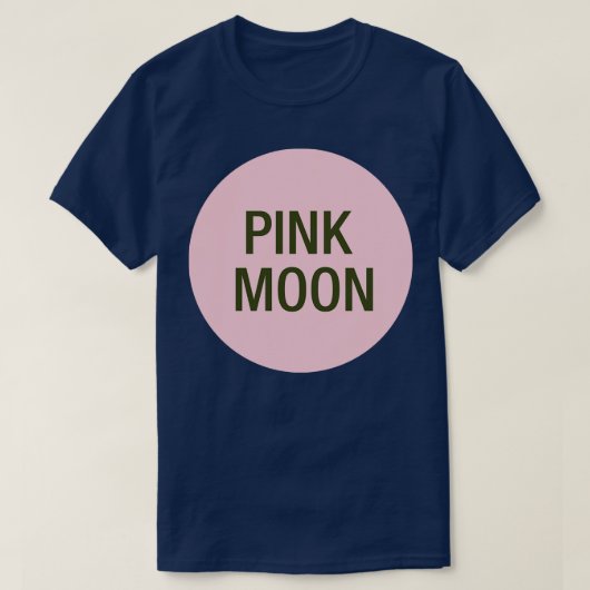 Rosa Moon TShirt (Design vorne)