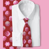Rosa Mooncakes/Rot Krawatte
