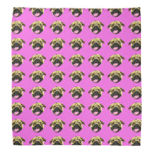 Rosa Mops Face Bandana
