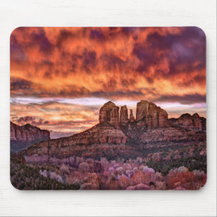 Rosa Morgenglanz Mousepad