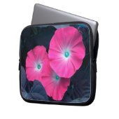 Rosa Morgengläser Laptop-Sieb Laptopschutzhülle (Vorderseite Links)