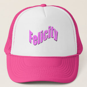 Rosa Mosaik Felicity Name, Truckers Hat Truckerkappe