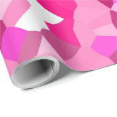 Rosa Mosaike Geschenkpapier (Rolleneckpunkt)