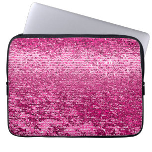 Rosa Mosaikmuster Laptopschutzhülle