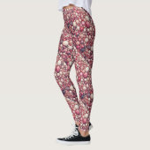 Rosa Mosaikmuster Leggings (Links)