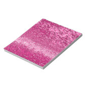 Rosa Mosaikmuster Notizblock (Rotiert)