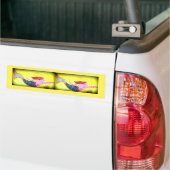 Rosa Mosaiksträucher an Bord Autoaufkleber (Auf Lkw)