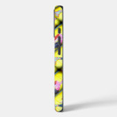 Rosa Mosaiksträucher steigen Case-Mate iPhone Hülle (Rückseite / Links)