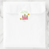 Rosa Moschee Sticker (Tasche)