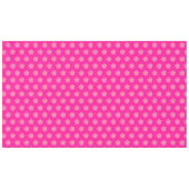 Rosa Moss Rose Blume Nahtloses Muster auf Tischdecke (Vorderseite (Horizontal))