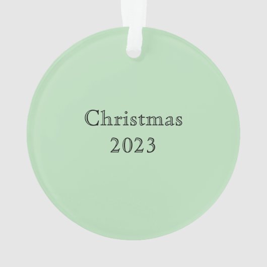 Rosa Moth Forest Night Ornament (Rückseite)