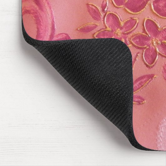 Rosa Mousepad (Ecke)